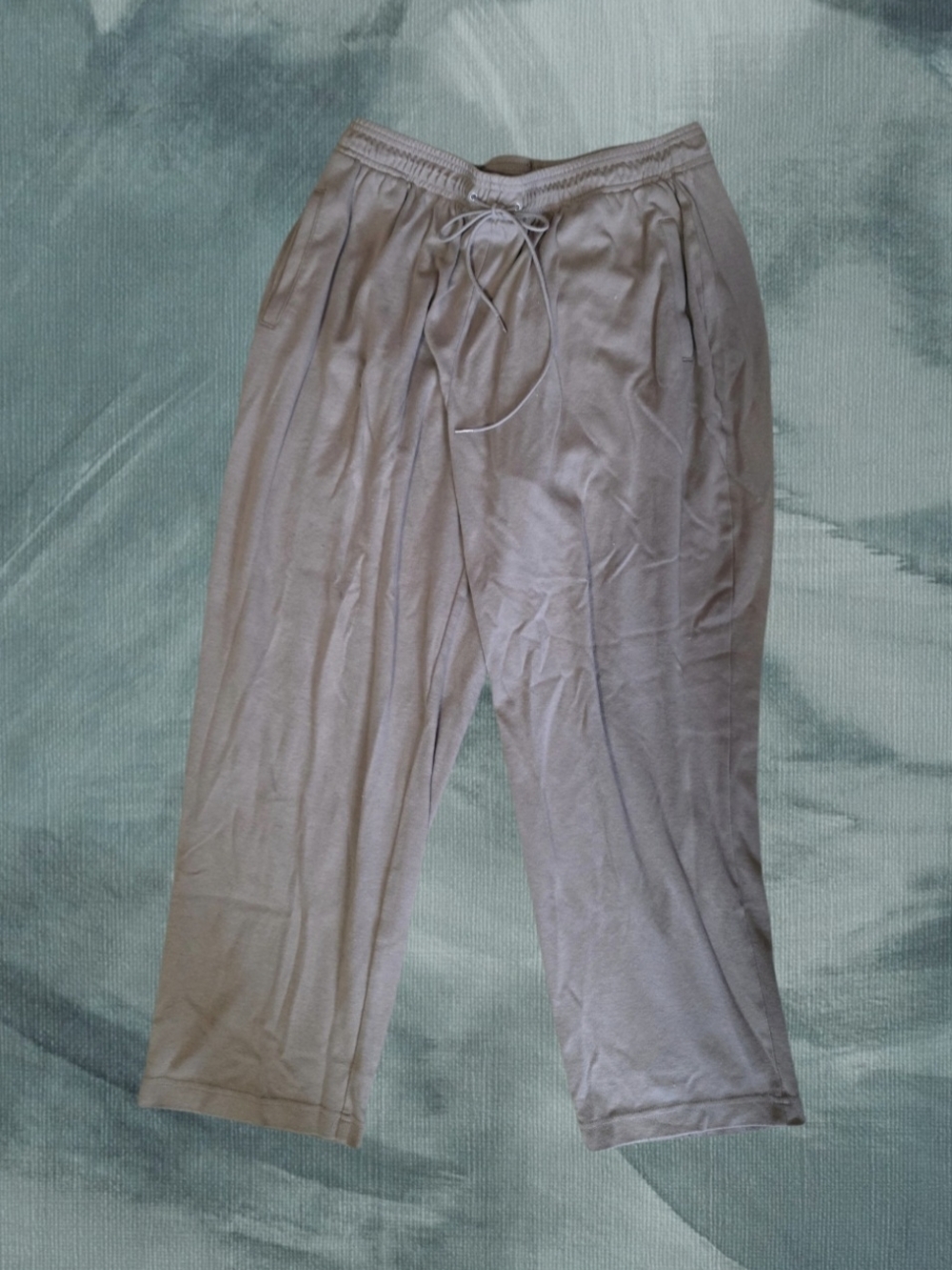 🍦 Women's Relaxed Drawstring Joggers in Light Tan